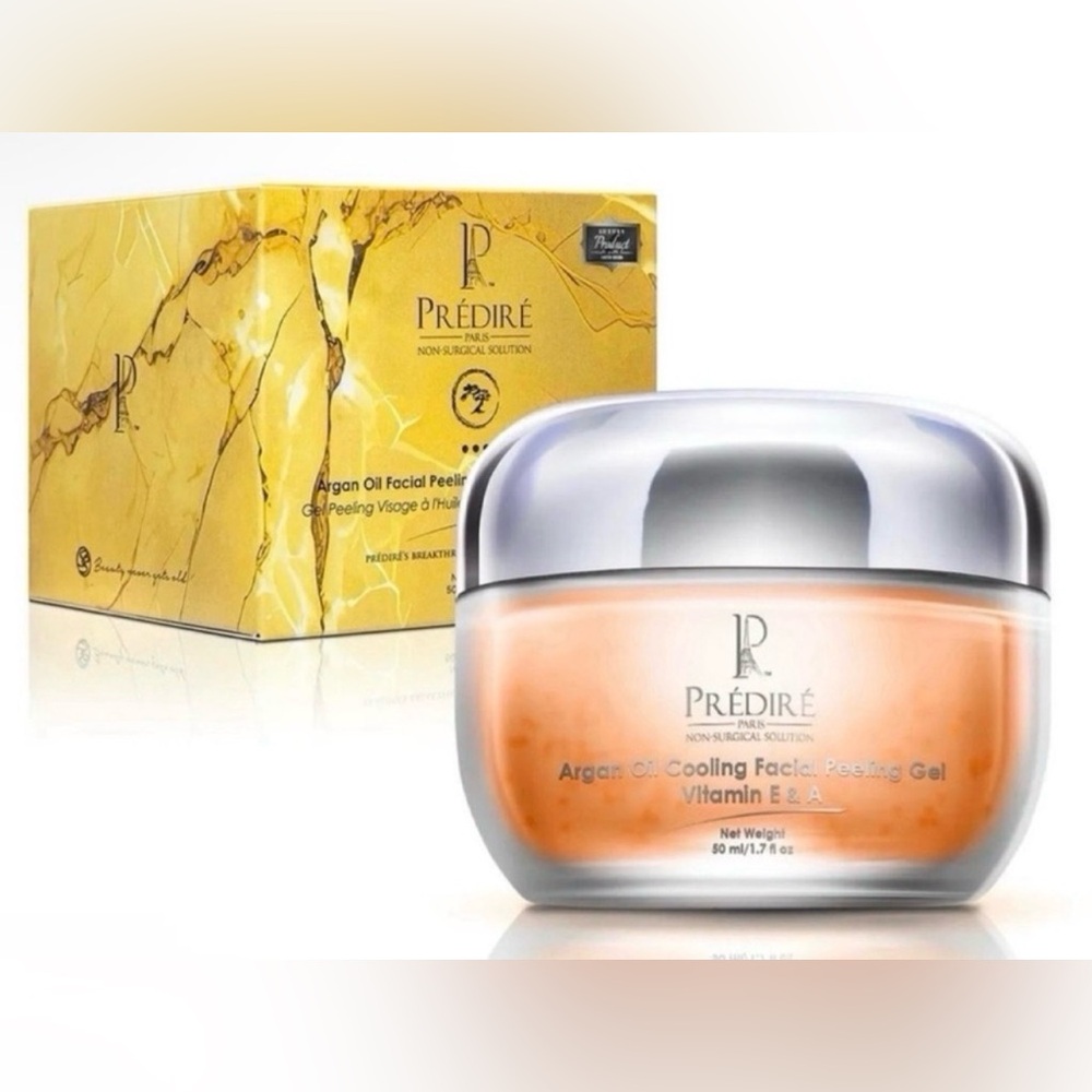 Prédiré Argan Oil Cooling Facial Peeling Gel – Peach